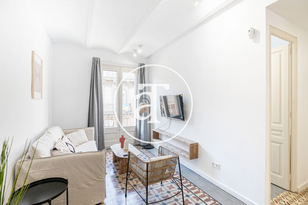 Brand new monthly rental apartment with 2 bedrooms in the Barceloneta area 3