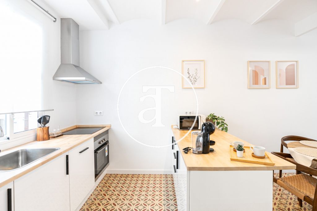 Brand new monthly rental apartment with 2 bedrooms in the Barceloneta area 14