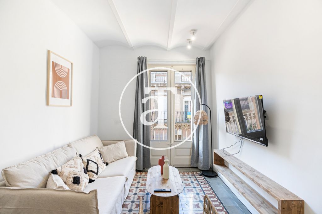 Brand new monthly rental apartment with 2 bedrooms in the Barceloneta area 2