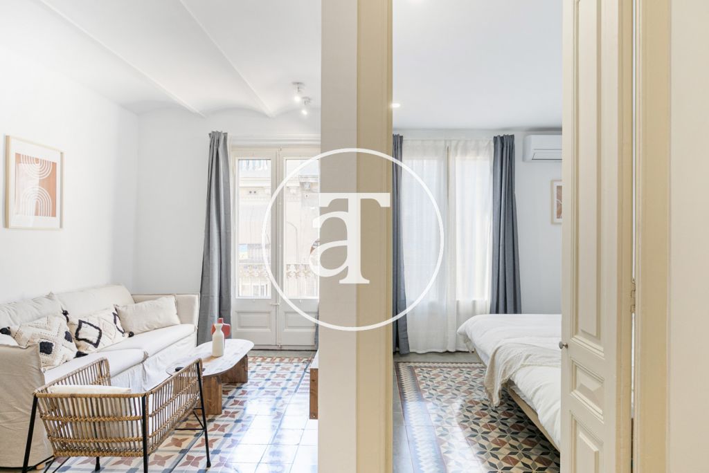 Brand new monthly rental apartment with 2 bedrooms in the Barceloneta area 22