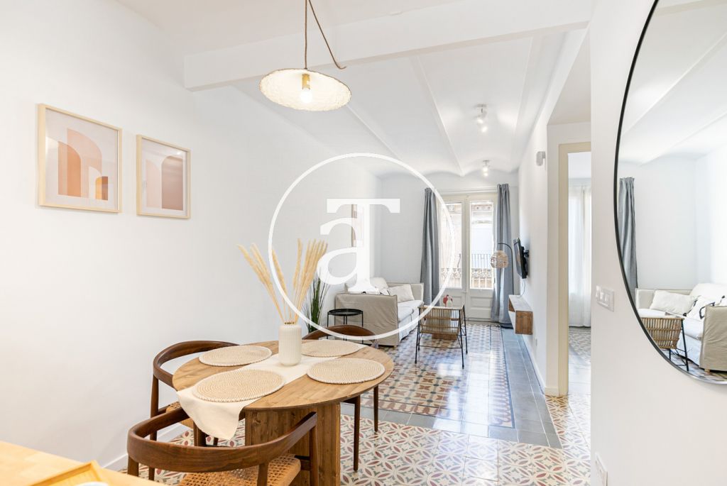Brand new monthly rental apartment with 2 bedrooms in the Barceloneta area 15