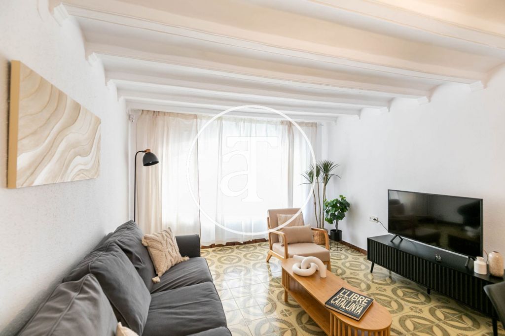Monthly rental apartment with 3 bedrooms, studio and terrace in Carrer de Joaquin Costa 2