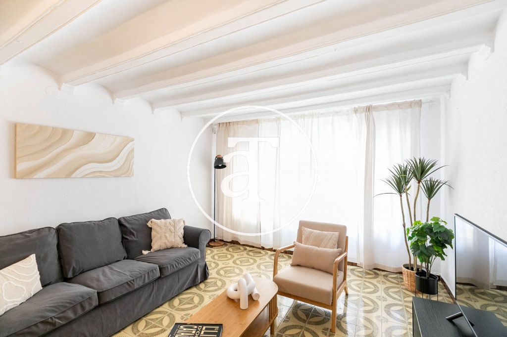 Monthly rental apartment with 3 bedrooms, studio and terrace in Carrer de Joaquin Costa 4