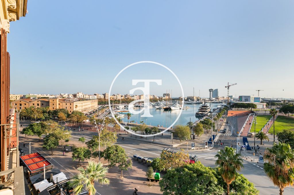 Monthly rental apartment with 2 bedrooms and clear views in Ciutat Vella 28