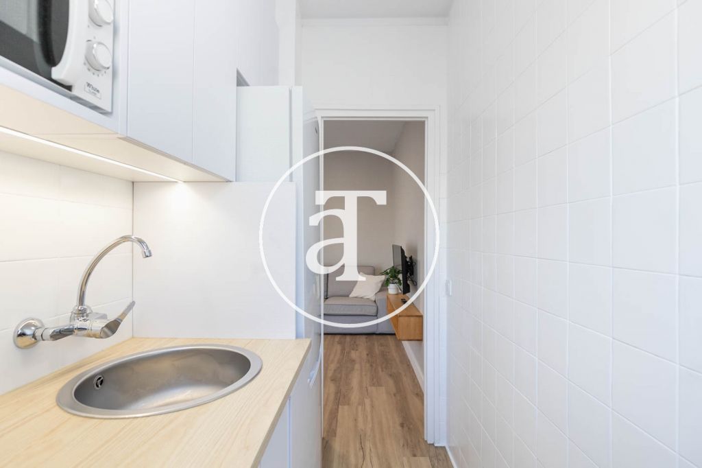 Monthly rental apartment with 1 bedroom and 2 balcony in Eixample 11