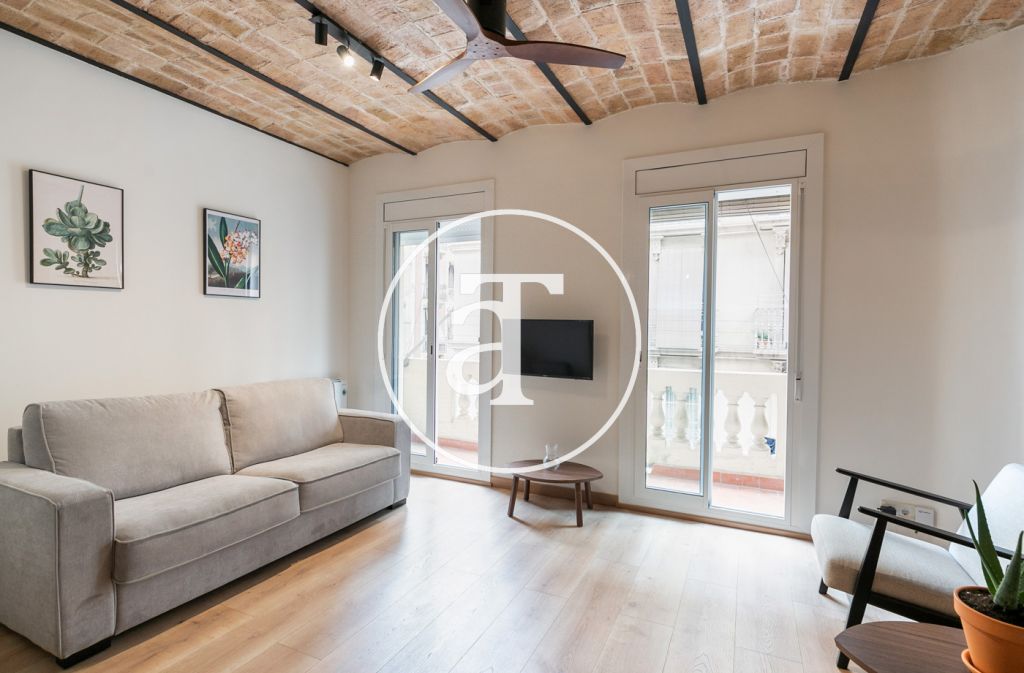 Monthly rental apartment with 1 bedroom in Sants-Montjuic 2