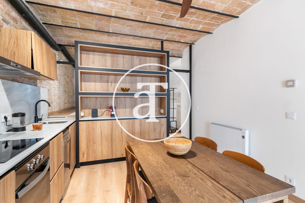 Monthly rental apartment with 1 bedroom in Sants-Montjuic 12