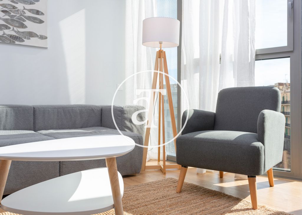 Monthly rental apartment with 3 bedrooms, terrace and shared pool close to Diagonal Av. 4