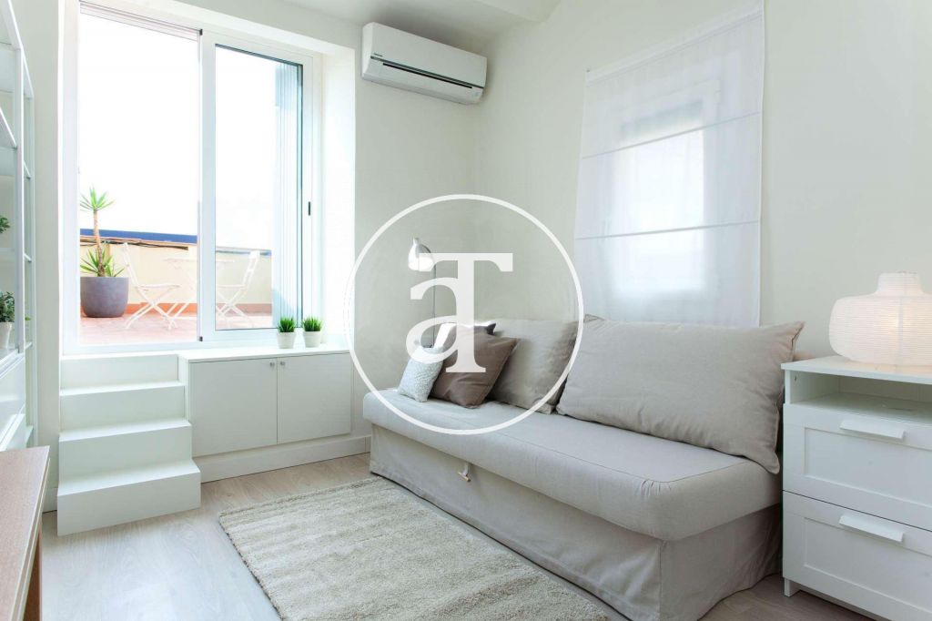 Penthouse for temporary rental in El Poblenou 3