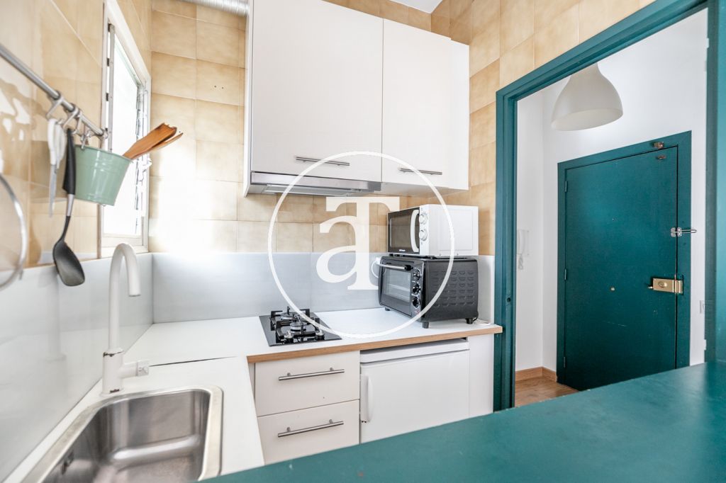 Monthly rental apartment with 1 bedroom in Villa de Gracia 14