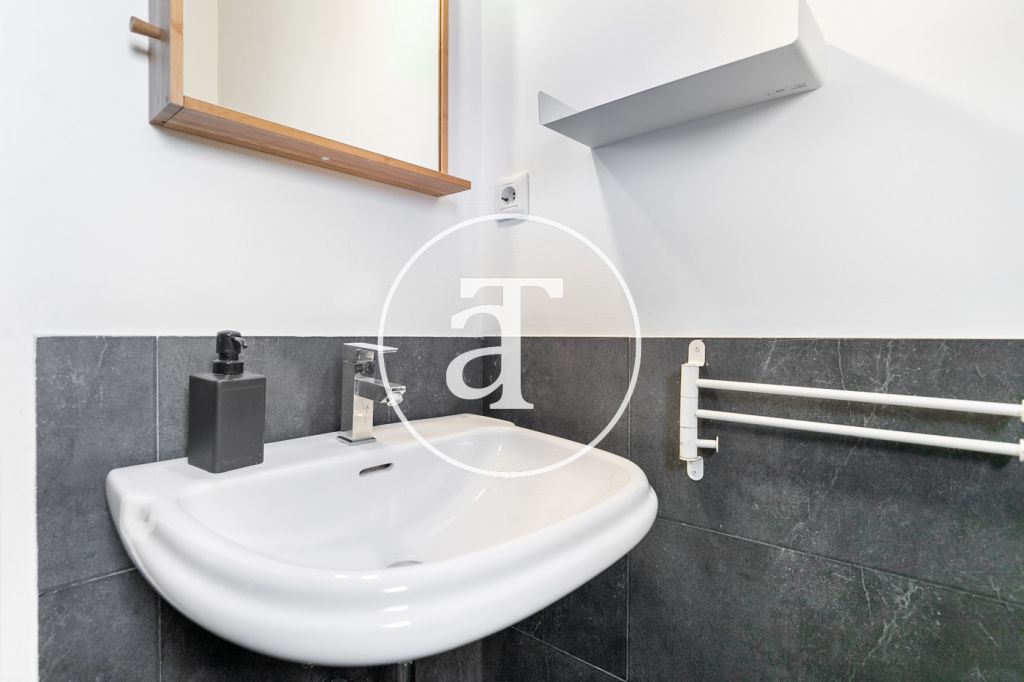 Monthly rental apartment with 1 bedroom in Villa de Gracia 22