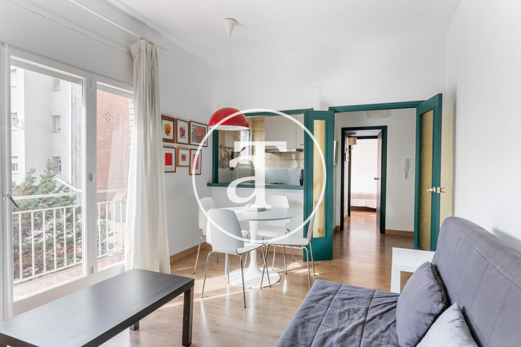 Monthly rental apartment with 1 bedroom in Villa de Gracia 5