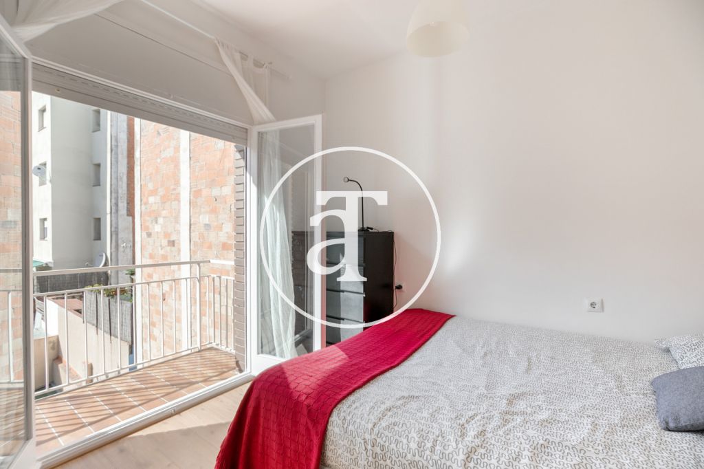 Monthly rental apartment with 1 bedroom in Villa de Gracia 18