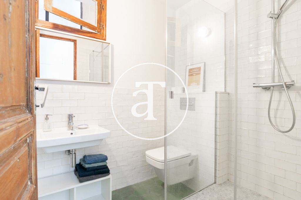 Monthly rental apartment with 1 bedroom a few steps away from Montjuic 23