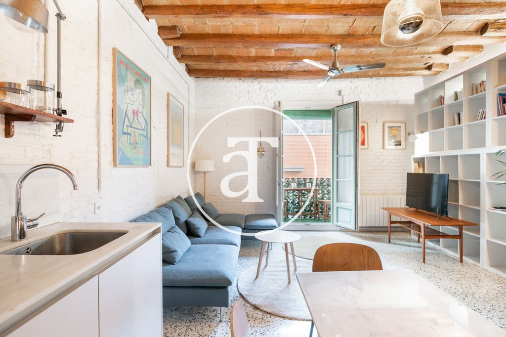 Monthly rental apartment with 1 bedroom a few steps away from Montjuic 5