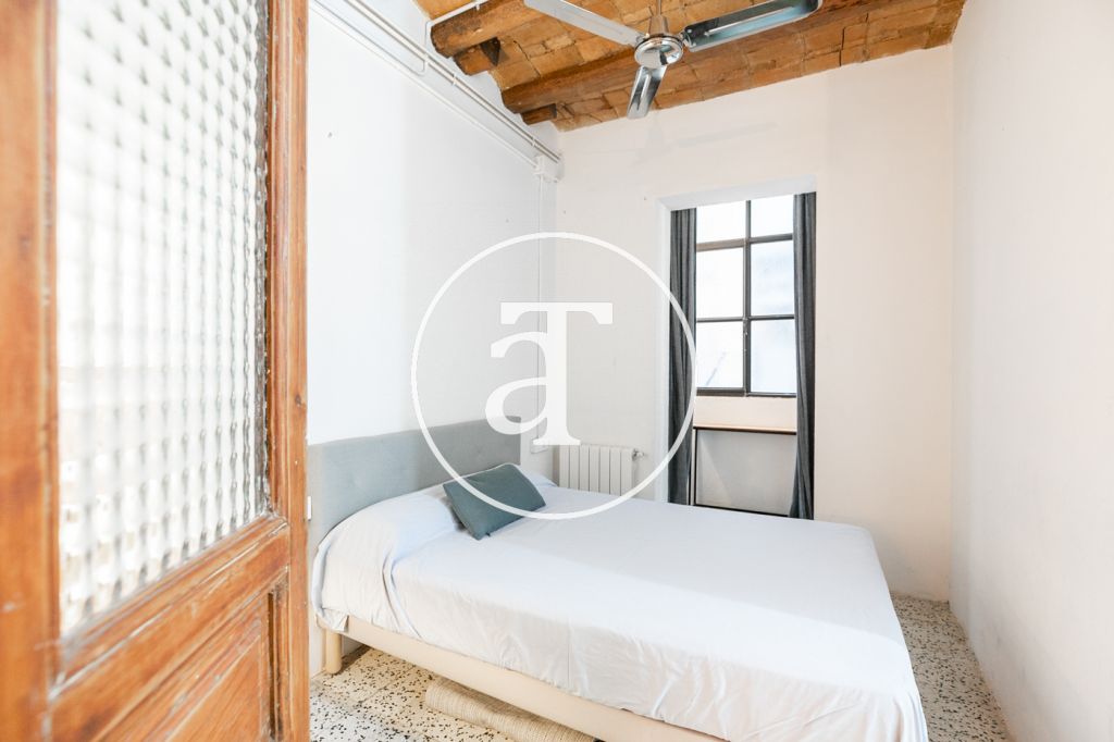 Monthly rental apartment with 1 bedroom a few steps away from Montjuic 19