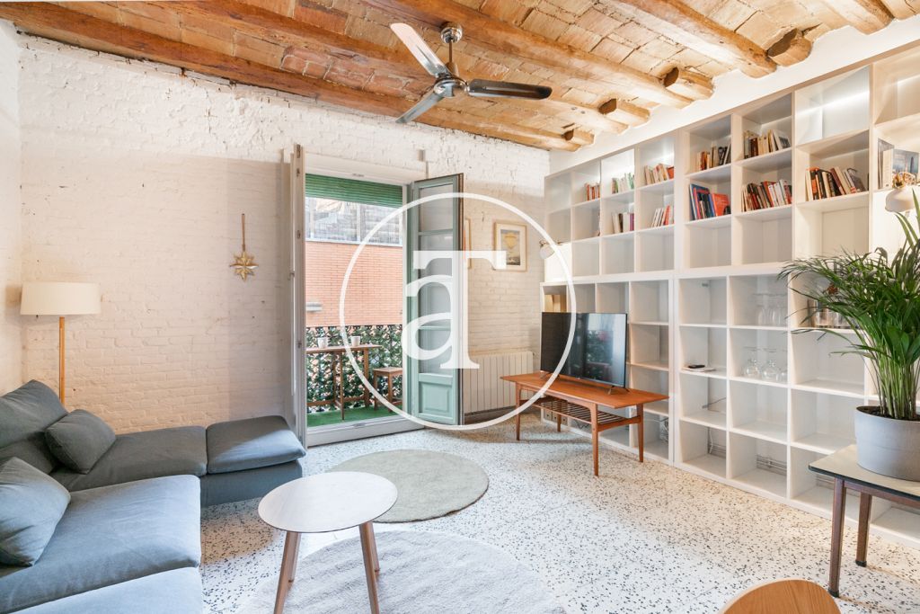 Monthly rental apartment with 1 bedroom a few steps away from Montjuic 7