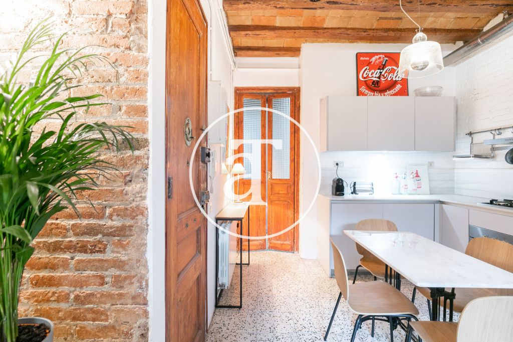 Monthly rental apartment with 1 bedroom a few steps away from Montjuic 15