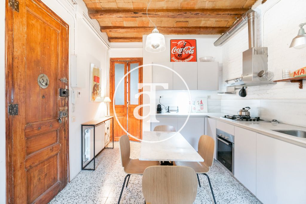 Monthly rental apartment with 1 bedroom a few steps away from Montjuic 16