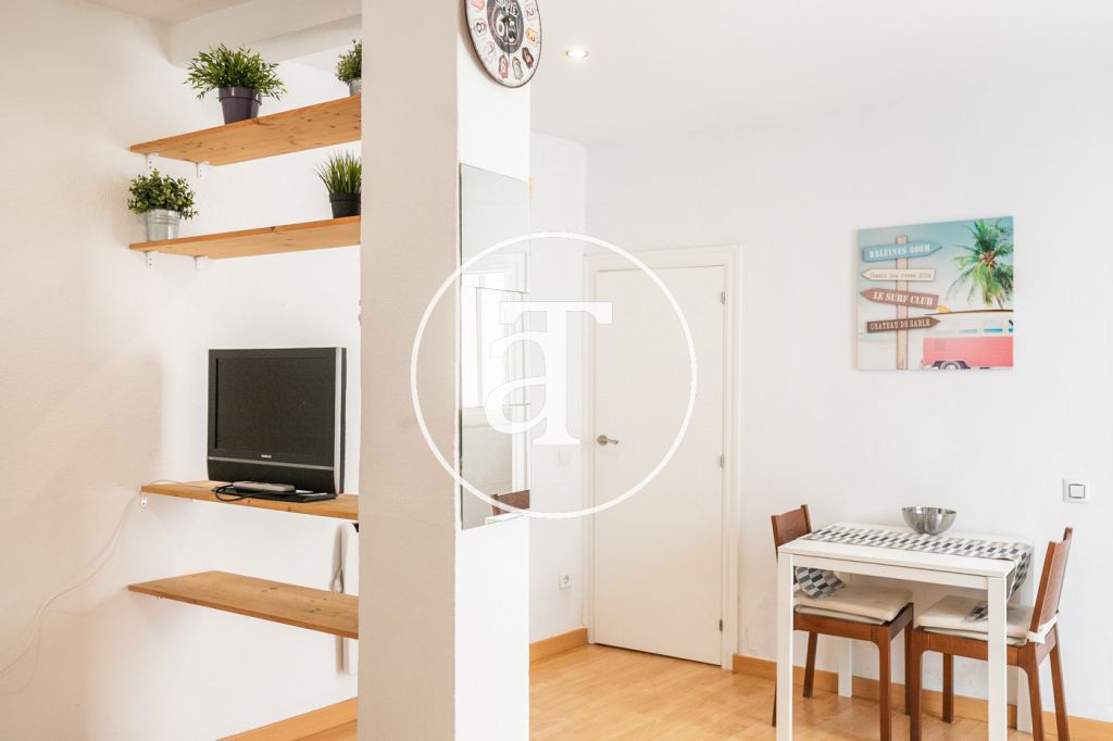 Monthly rental apartment with one bedroom in a central area of Barcelona 7