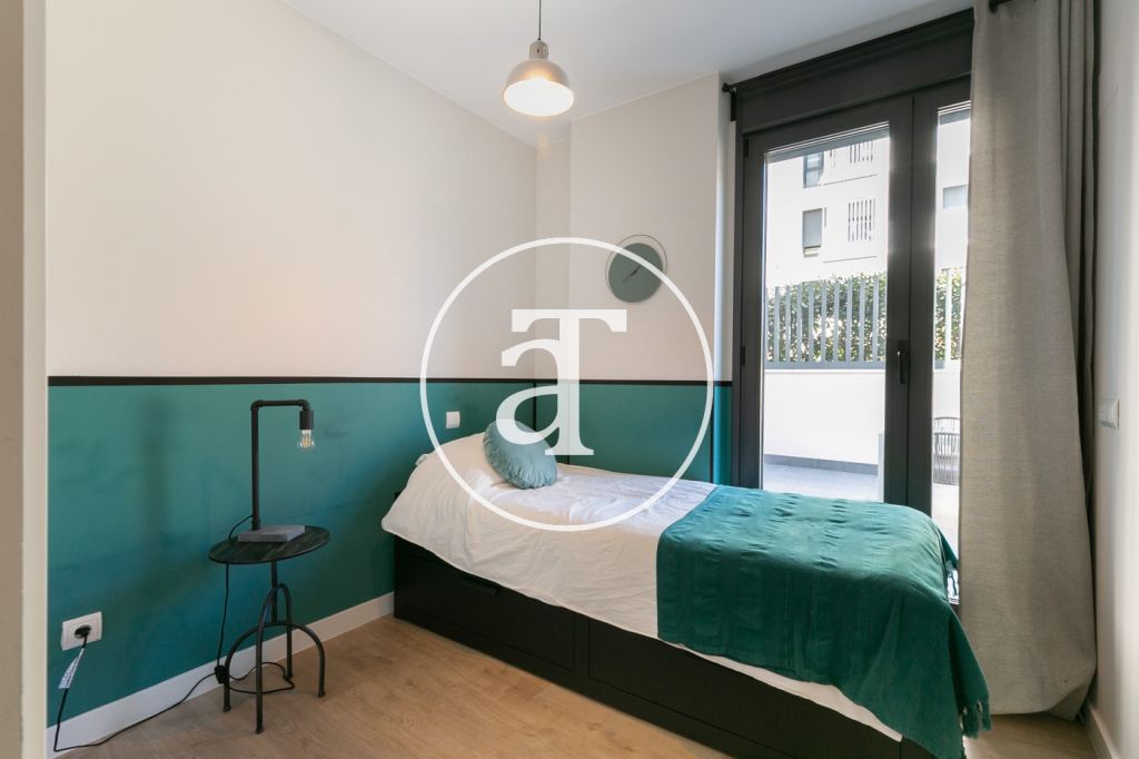 Monthly rental apartment with 3 bedrooms in Bordeta neighborhood 28