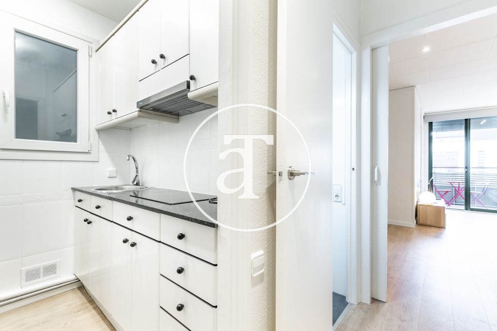 Monthly rental apartment with 2 double bedrooms in Poblenou 11