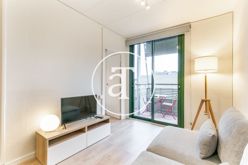 Monthly rental apartment with 2 double bedrooms in Poblenou 4