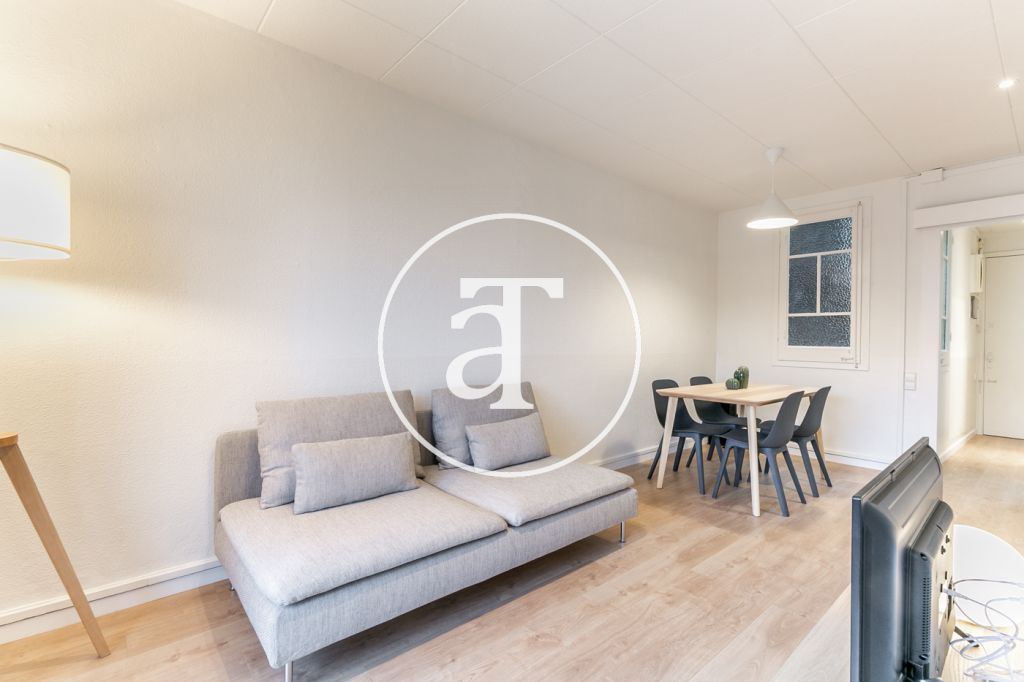 Monthly rental apartment with 2 double bedrooms in Poblenou 2