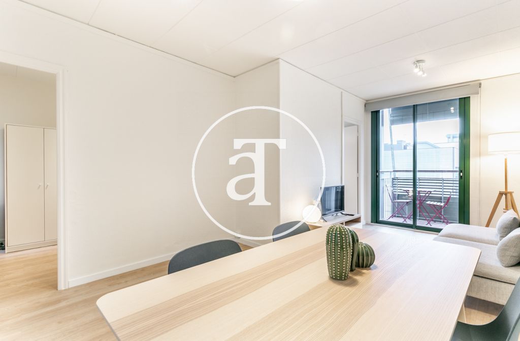 Monthly rental apartment with 2 double bedrooms in Poblenou 6