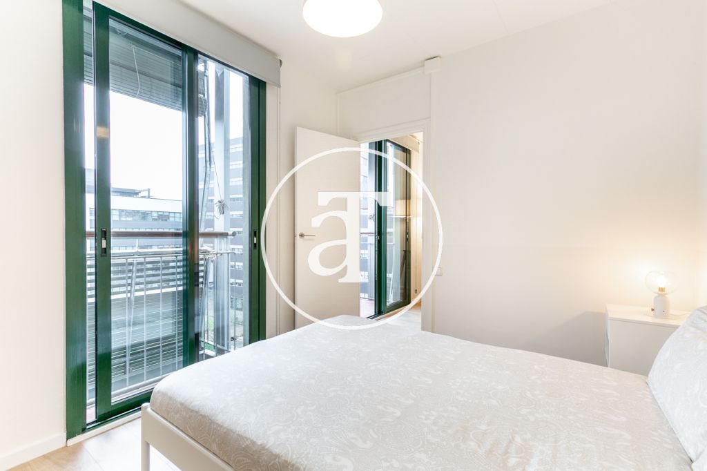 Monthly rental apartment with 2 double bedrooms in Poblenou 18
