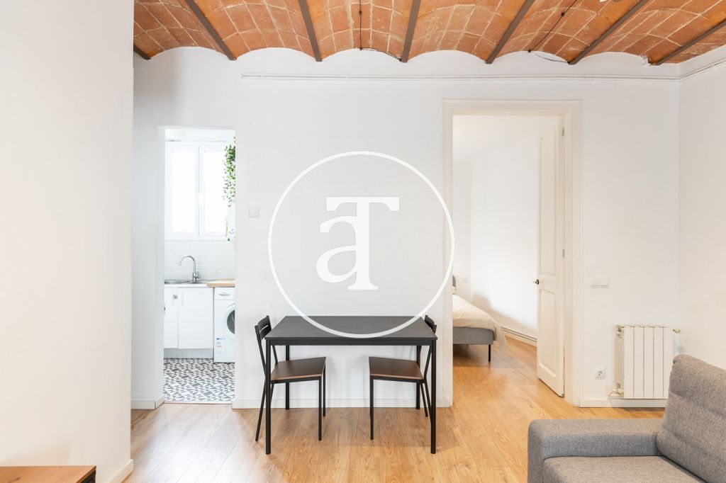 Monthly rental apartment with 1 bedroom with amazing terrace in the center of Barcelona 12