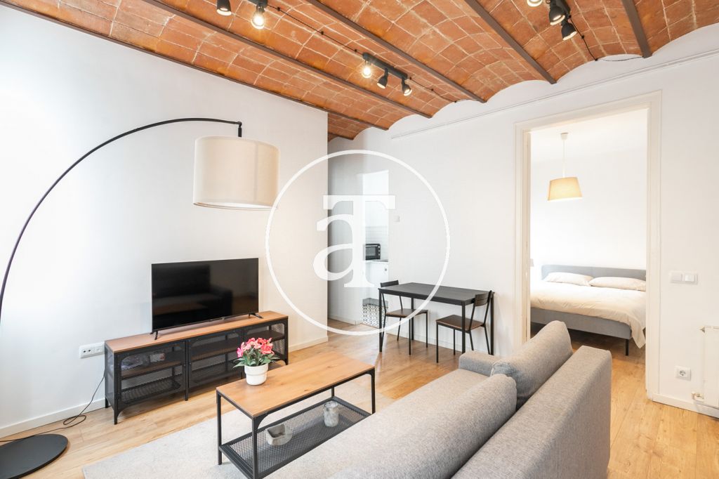 Monthly rental apartment with 1 bedroom with amazing terrace in the center of Barcelona 8