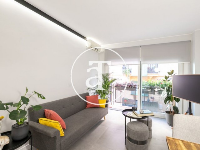 Monthly rental apa duplex with 1 bedroom in Poble Sec