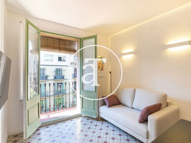 Monthly rental apartment with 2 bedrooms and terrace in Carrer de la Diputació