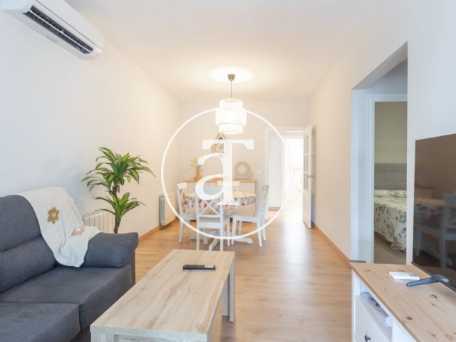 Brand new 4 bedroom monthly rental apartment  with terrace in Sants