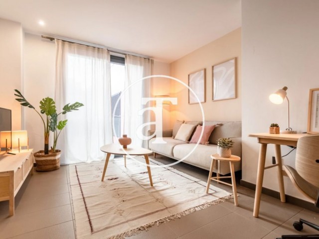 Monthly rental apartment with 1 double bedroom in Sarrià