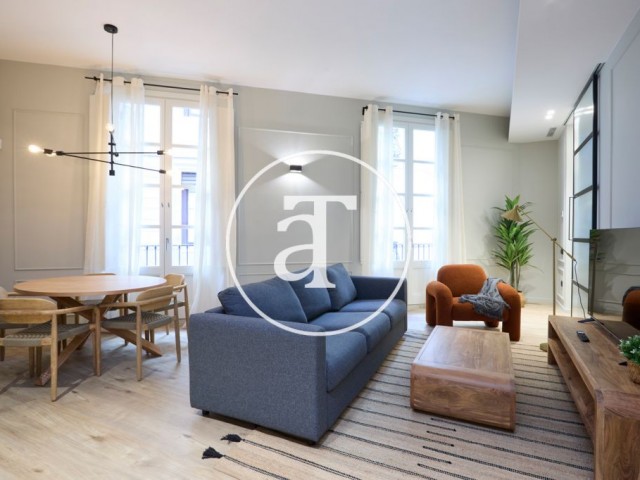 Monthly rental apartment with 2 bedrooms in Gothic Quarter