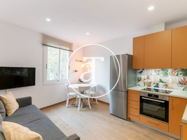 Appartement en location temporaire avec 1 chambre double près du marché de Sant Antoni à Ciutat Vella