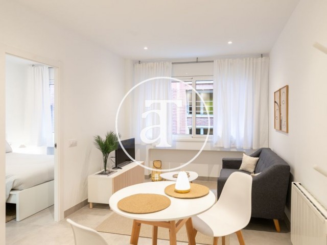 Appartement à louer temporairement avec 1 chambre à coucher dans une zone tranquille dans le quartier d