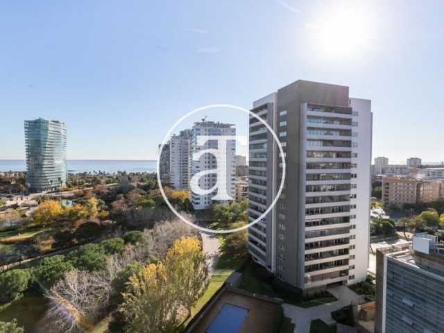 Appartement neuf de 2 chambres avec terrasse à louer temporairement à San Marti