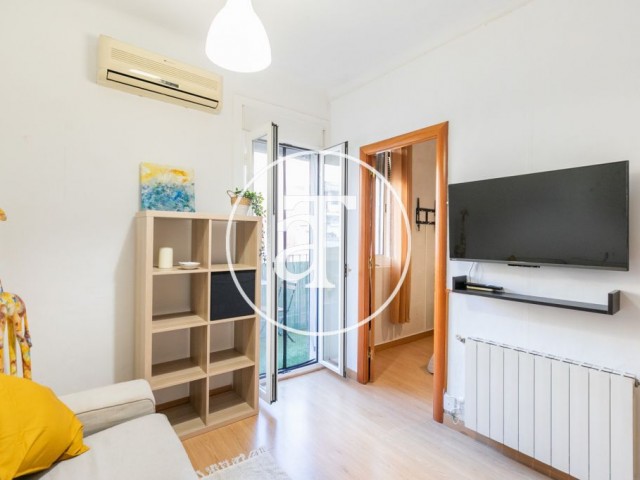 Appartement de 2 chambres à louer temporairement avec balcon à Sants