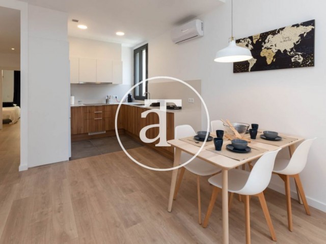 Monthly rental apartment with 3 bedrooms and terrace well communicated with Barcelona