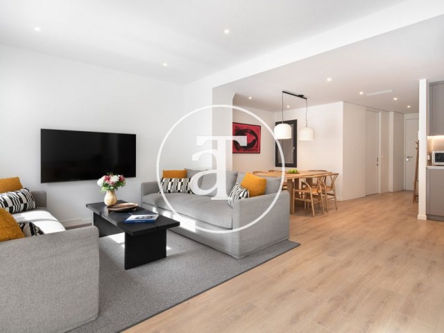 Monthly rental dúplex, brand new with 3 bedroom with terrace in Gracia