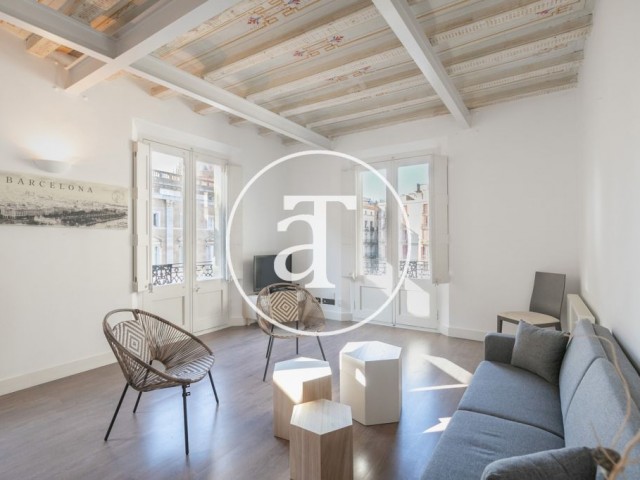 Monthly rental flat furnished and refurbished in Barcelona