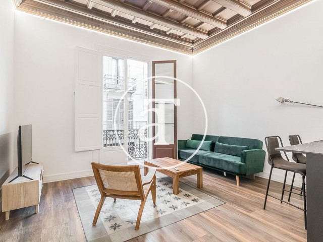 Appartement en location temporaire meublé et rénové dans le centre historique de Barcelone