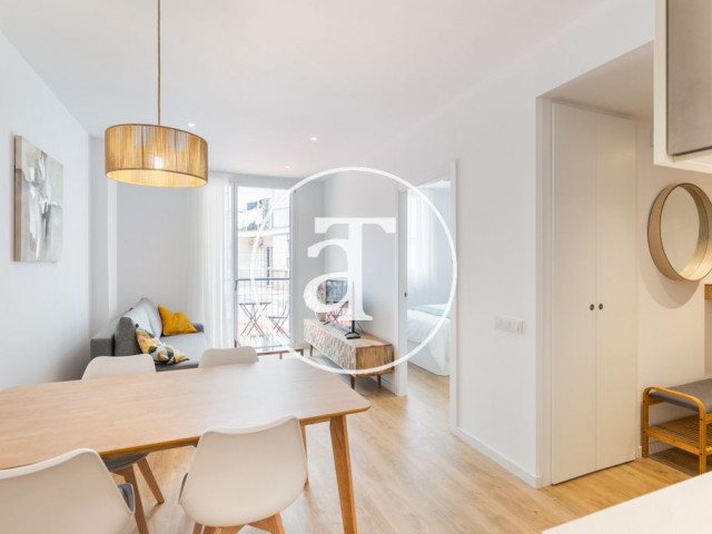 Monthly rental apartment with one bedroom in Poble Sec