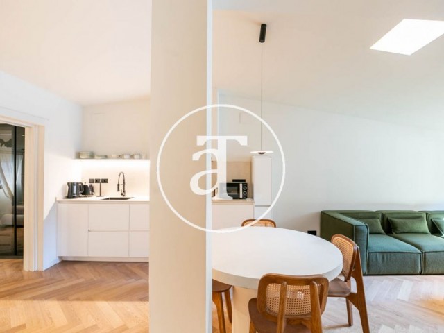 Monthly rental apartment with 1 bedroom close to Plaza Urquinaona