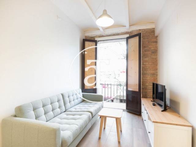 Bright furnished apartment in Poblenou