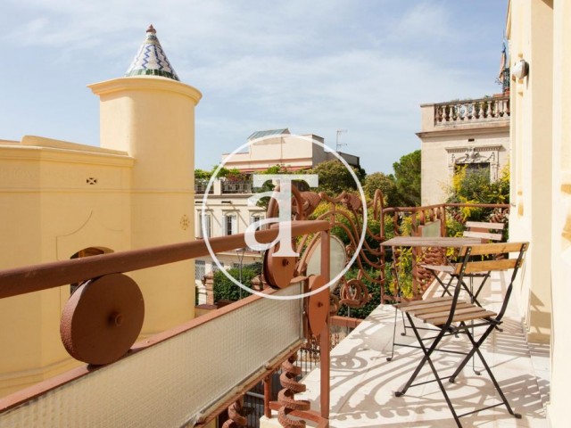 Monthly rental apartment with 2 bedrooms in Gracia