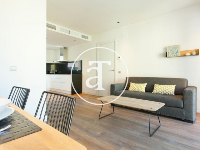 Monthly rental apartment with 2 bedrooms in Gracia